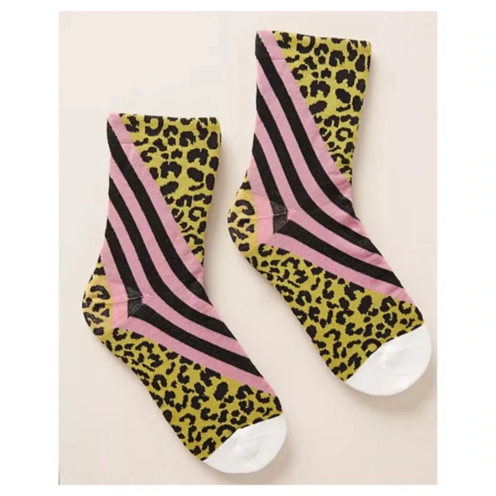 SALE! Hysteria Happy Socks Trendy 2-Pairs Samantha Ankle Socks & Fuzzy Socks